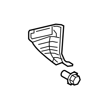 Toyota 62111-AK010-C0 Kick Panel