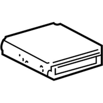 Toyota Sienna Engine Control Module - 89661-08011-84