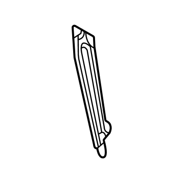 65672-AK010 Toyota Brace, Side Panel Skirt, Front Driver Side Illustration 1 of 1