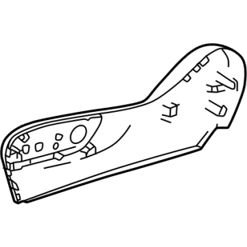 Toyota 71811-26500-C0 Outer Finish Panel