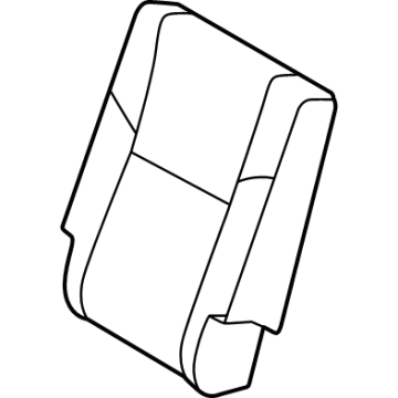 Toyota 79024-0C132-C2 Seat Back Cover