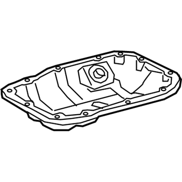 Toyota 12102-37010 Lower Oil Pan