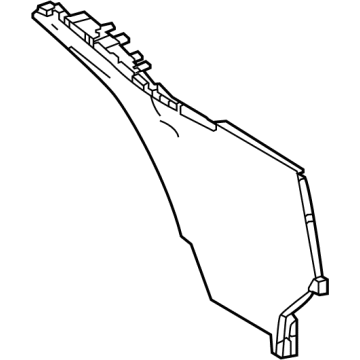 Toyota 58816-42140-C0 Rear Side Panel