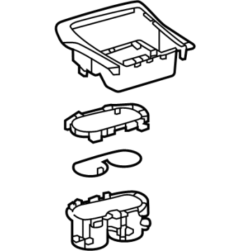 Toyota 58803-42070-C0 Cup Holder