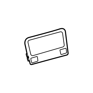 Toyota 58919-42010 Front Plate