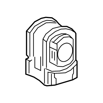 48815-07020 Toyota Stabilizer Bar Bushing, Front Illustration 1 of 1