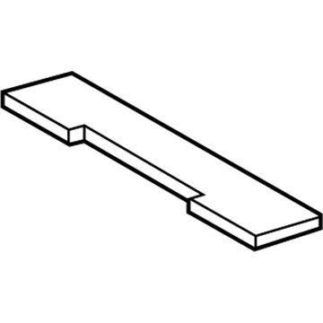63342-06050 Toyota Headliner Silencer Illustration 1 of 1