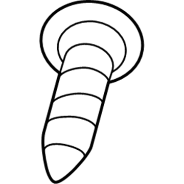 Toyota 90159-40246 Reflector Screw