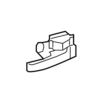 Toyota 69205-0C100 Handle, Inside