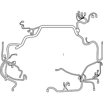 82143-02120 Toyota Wire Harness Illustration 1 of 1