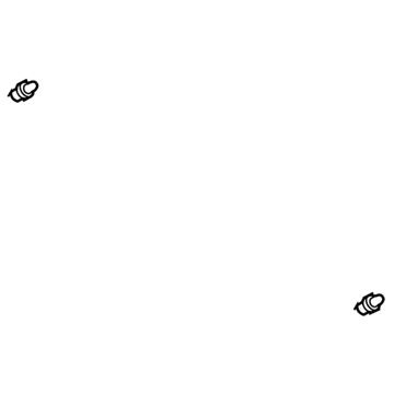 Toyota 90467-10161 Rear Panel Trim Clip