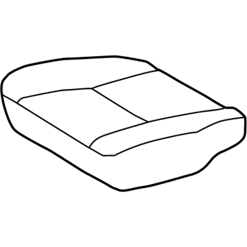 Toyota 71072-02500-B0 Cushion Cover