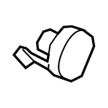 Toyota 52163-06916 Bumper Cover Plate