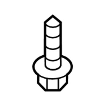 Toyota 90159-60477 Bumper Cover Screw