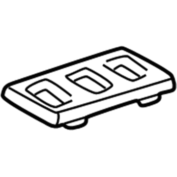 Toyota 55449-52010-E0 Switch Bezel