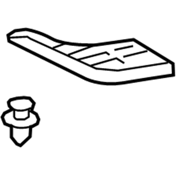 Toyota 52163-0C070 Step Plate