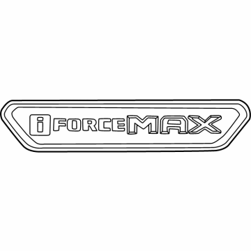 Toyota 75772-35010 Nameplate