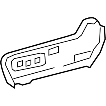 Toyota 71811-07060-A0 Outer Cover