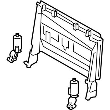 Toyota 79304-0C021 Seat Back Frame