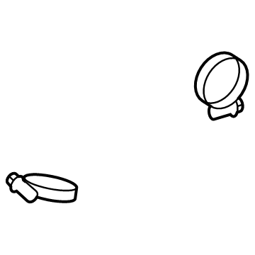 Toyota 90460-50008 Outlet Hose Clamp