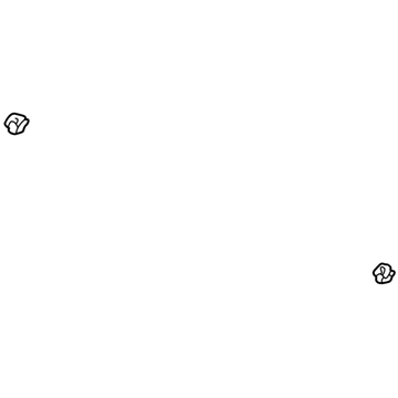 Toyota 55963-33020 Defroster Grille Retainer