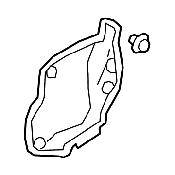 Toyota 67831-02370 Water Deflector