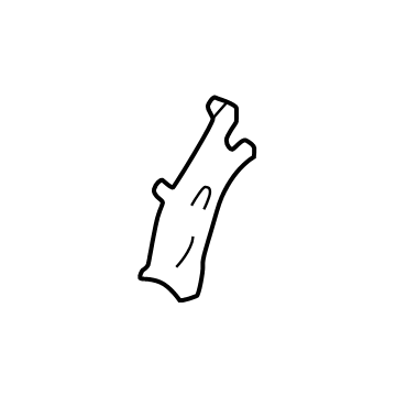 Toyota 71843-60160-C0 Pivot Cover