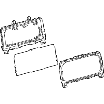 Toyota 83800-6CP30 Instrument Cluster