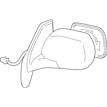 Toyota 87910-48160-J0 Mirror Assembly