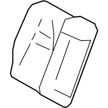 Toyota 71077-12U01-C6 Seat Back Cover