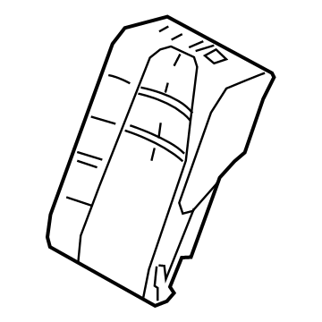Toyota 71652-12870 Seat Back Pad