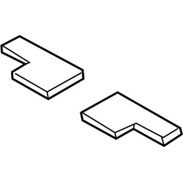 Toyota 63342-12350 Headliner Silencer