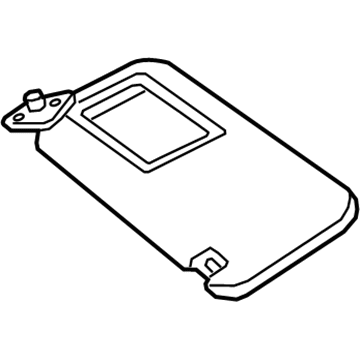 Toyota 74310-12G91-B1 Sunvisor