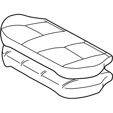 Toyota 71460-02131-C0 Cushion Assembly