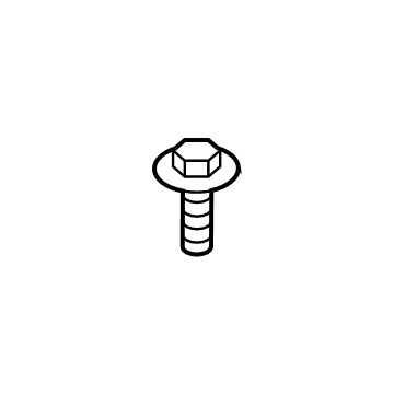 Toyota 90159-60621 Inner Grille Screw