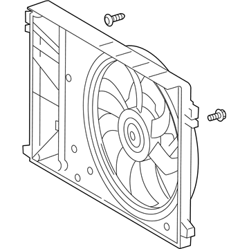 Toyota 16360-31500 Fan Module