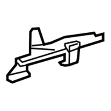 72110-12260 Toyota Seat Track, Outer Passenger Side Illustration 1 of 1