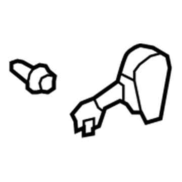 71861-12360-B0 Toyota Cushion Shield, Inner Passenger Side Illustration 1 of 1