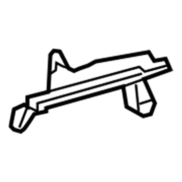 72130-12860 Toyota Seat Track, Inner Passenger Side Illustration 1 of 1