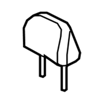 71910-12E90-B3 Toyota Headrest, Front Illustration 1 of 1