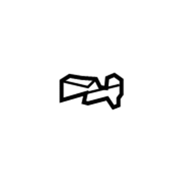 71873-0R010 Toyota Track End Cover, Front Passenger Side Illustration 1 of 1