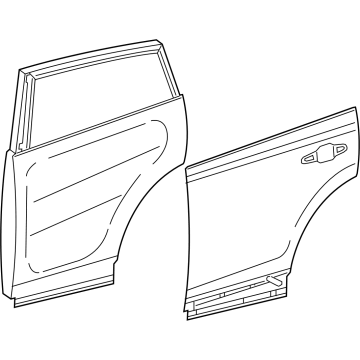 Toyota 67003-0A040 Door Shell