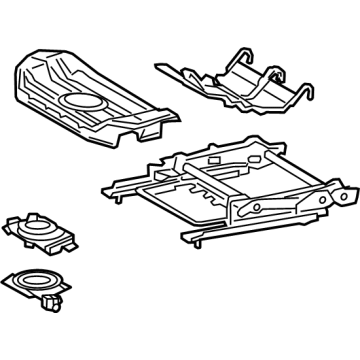 71610-AQ010 Toyota Spring Assembly, Front Seat Illustration 1 of 1