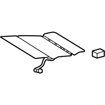 87510-AQ010 Toyota Heater Assembly, Seat Illustration 1 of 1