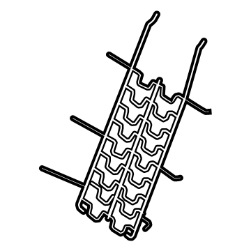 Toyota 71053-AQ010 Support Spring