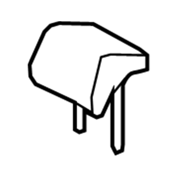 71960-12660-B2 Toyota Headrest, Center Illustration 1 of 1