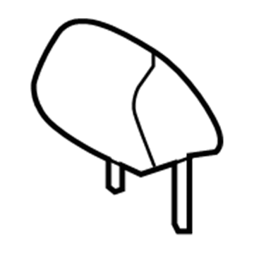 71940-12B40-B2 Toyota Headrest, Outer, Rear Illustration 1 of 1