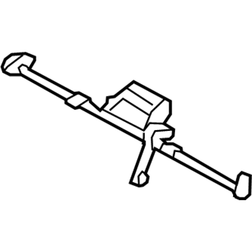 73705-12130 Toyota Seat Crossmember Illustration 1 of 1