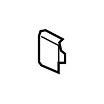72927-12010-B0 Toyota Cushion Frame Hole Cover, Rear Illustration 1 of 1