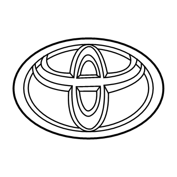 Toyota 75430-0C060 Emblem